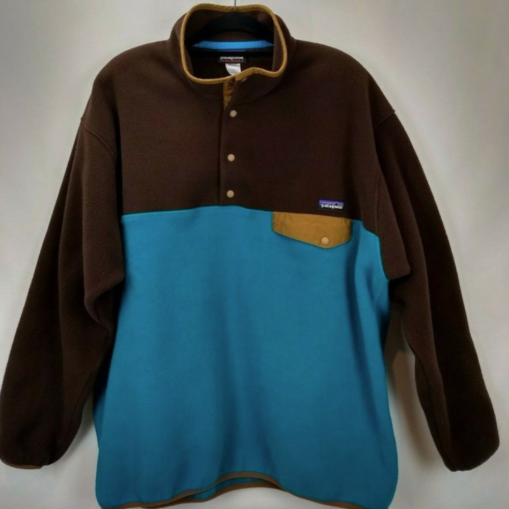 Patagonia Mens Synchilla Snap T Fleece Jacket L P